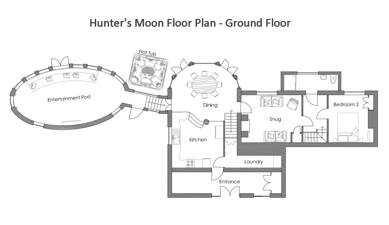 Hunters Moon Ground Floorplan
