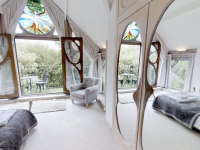 Master Bedroom mirror balcony